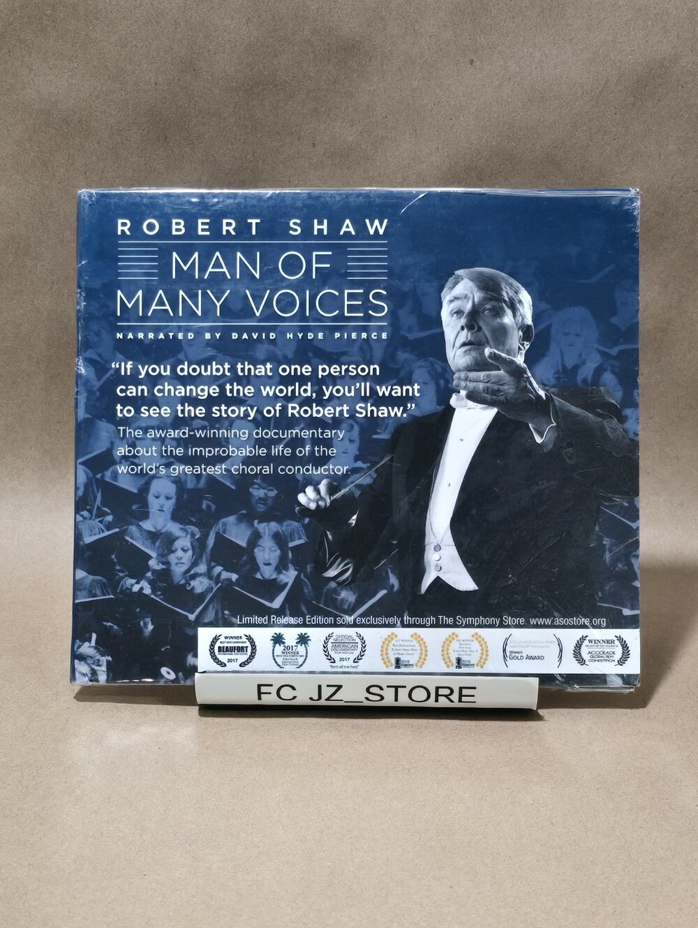 Robert Shaw: Man of Many Voices, narrated by David Pierce (DVD Video, 2019, K...